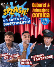 Giuseppe Guida comico in trio con Emanuele Tartanone e Piero De Lucia